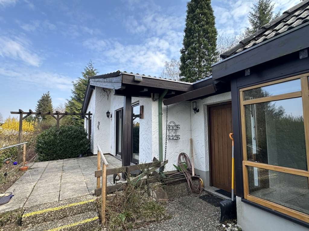 Immobilie in Stromberg - Bungalow in 55442 Stromberg-Schindeldorf mit Garage (ohne Erbpach) - Bild 1