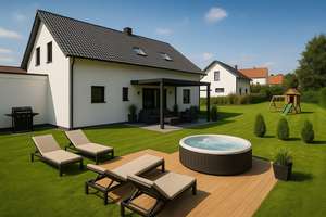 Moderner energieeffizienter Neubau in Grebenhain, 2 Terrassen, Garage, Kfw , Innenausbau nach Wunsch – Die vollständige Adresse der Immobilie erhältst du vom Anbieter., 36355 Grebenhain – Vorschaubild 4