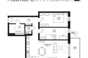 Ab 01.11.2026: Dachgeschoss-Wohntraum mit Süd-Balkon, Abendsonne, Aufzug, Tiefgarage + Wallbox! – Die vollständige Adresse der Immobilie erhältst du vom Anbieter., 15711 Königs Wusterhausen – Vorschaubild 4