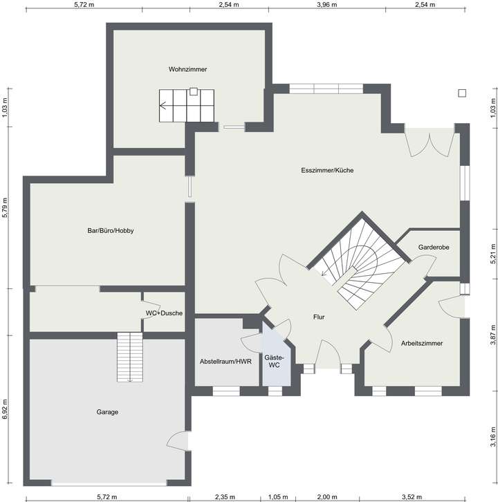 Grundriss Erdgeschoss