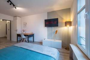Möbliertes Appartement in der Augsburger Innenstadt – Frauentorstraße 22, 86152 Georgs- und Kreuzviertel, Augsburg – Vorschaubild 1