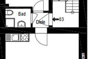 Sanierter Altbau: Stilvoll vollmöblierte 2-Zimmer-Wohnung - keine Provision – Zülpicher Str. 30, 52349 Innenstadt, Düren – Vorschaubild 16