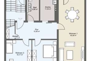 lichtdurchflutete 3-Zimmer-Wohnung in Hannover Mitte – Die vollständige Adresse der Immobilie erhältst du vom Anbieter., 30159 Mitte (Ortsteil), Hannover – Vorschaubild 13