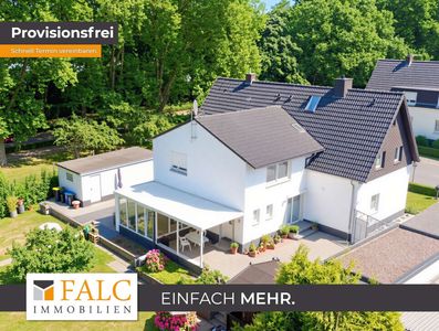 Ruhe und Natur in Herford ! Doppelhaushälfte am Stadtrand mit idyllischem Garten