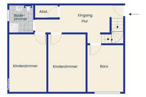 Loftgefühl auf zwei Ebenen – Außergewöhnliche 5-Zimmer-Maisonette-Wohnung in München-Obermenzing – Die vollständige Adresse der Immobilie erhältst du vom Anbieter., 81247 Obermenzing, München – Vorschaubild 24