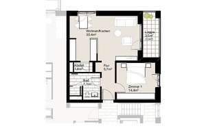 Moderne Etagenwohnung zur Miete mit Balkon in Neu Wulmstorf - Wentzel Dr. – Bahnhofstraße 89, 21629 Neu Wulmstorf – Vorschaubild 2