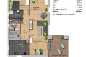 Ihr neues Zuhause: charmantes EFH inkl. Studio, Garage und Garten mit eigenem See und Badedeck – Die vollständige Adresse der Immobilie erhältst du vom Anbieter., 73568 Durlangen – Vorschaubild 34