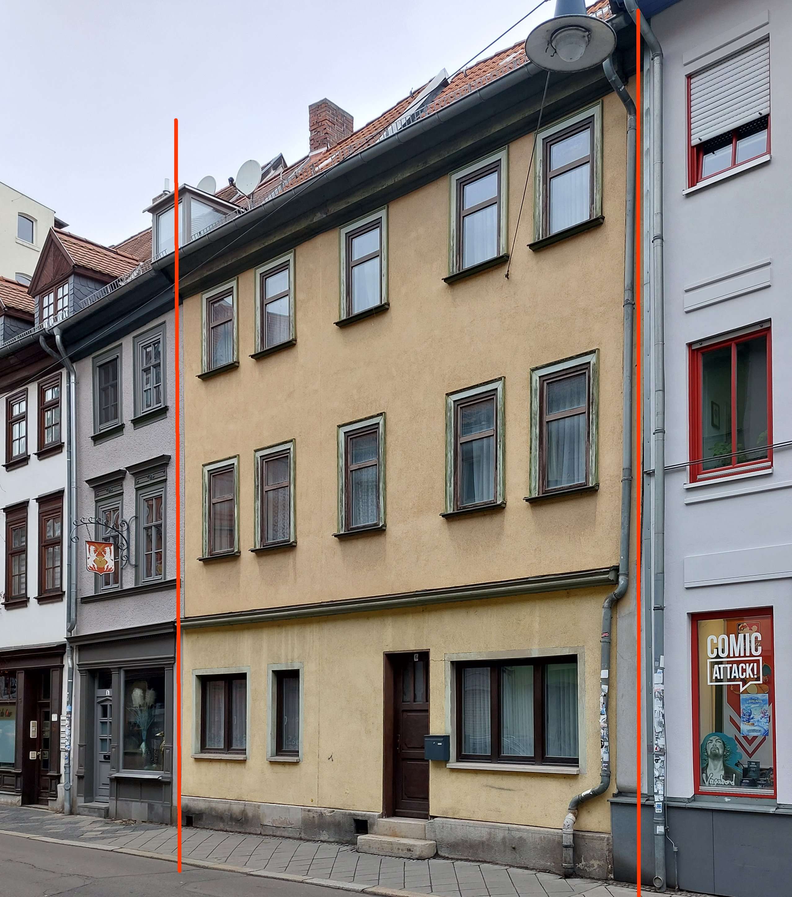 Renovierungsbedürftiges 10-Zimmer Haus in Erfurts Altstadt, Erfurt – Bild 1