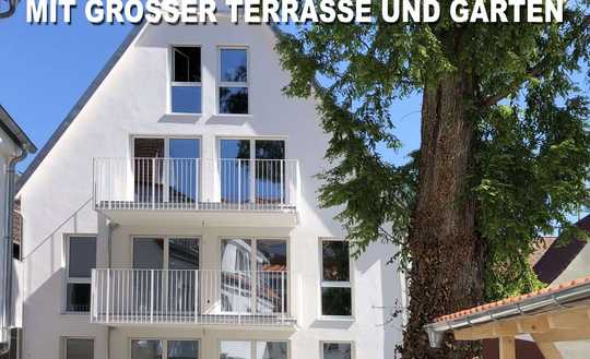 4-ZKB ERDGESCHOSS SENIORENGERECHT GROSSE TERRASSE UND GARTEN