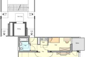 Pommernstraße 5 3 ZKB- NUR mit WBS EOF II – 3 Personen – Pommernstraße 5, 93057 Konradsiedlung-Wutzlhofen, Regensburg – Vorschaubild 2