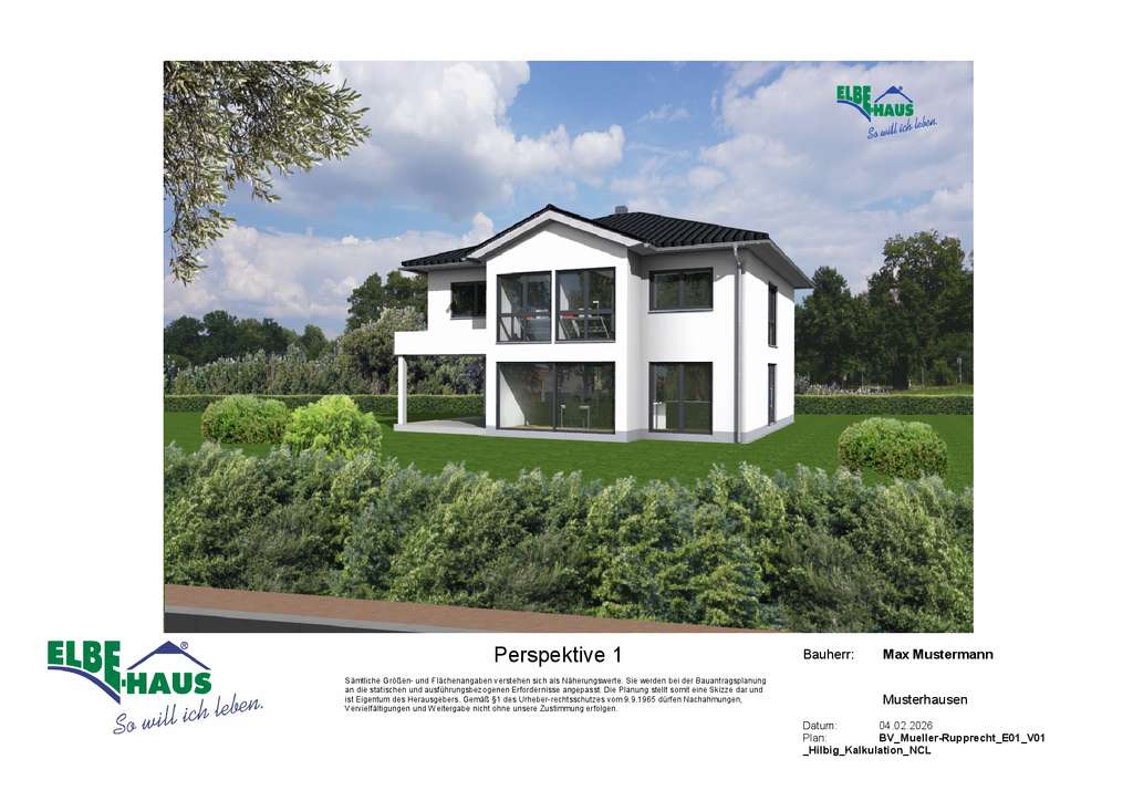 Immobilie in Schiersfeld - Architekten-Traumvilla in Grünen; Schiersfeld im Odenwald - Bild 0