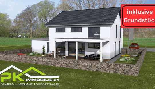 Bild von Einfamilienhaus mit Garage in Randlage