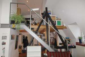Tolles Dachgeschoß mit Kamin, Empore und Balkon – Ludwigshafener Str. 2, 40229 Eller, Düsseldorf – Vorschaubild 3