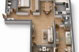 3-Zimmerwohnung mit Loggia in gefragter Westlage