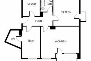 3,5-Zi.-W. mit Balkon + Küchenzeile – Sperberstr. 20, 45894 Gelsenkirchen – Vorschaubild 8
