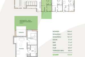 SCHWIND IMMOBILIEN - "Das Lapinou" - exklusive 3-Zimmer-Neubau-Eigentumswohnung im Ludwigshöhviertel – Die vollständige Adresse der Immobilie erhältst du vom Anbieter., 64285 Bessungen, Darmstadt – Vorschaubild 13