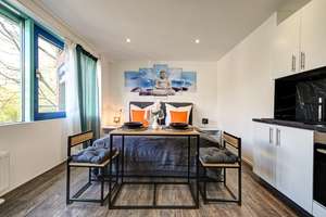 MÖBLIERT - MODERN UND ZENTRAL  Business-Apartment im Echaz Center Reutlingen – Die vollständige Adresse der Immobilie erhältst du vom Anbieter., 72764 Reutlingen-Mitte, Reutlingen – Vorschaubild 2