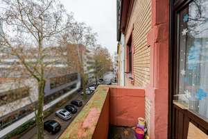 Frankfurt-Ostend: Gepflegte 4-Zimmer-Maisonettewohnung im historischen Altbaucharme - direkt an der  – 60314 Ostend, Frankfurt am Main – Vorschaubild 6