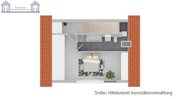 Grundriss Dachstudio