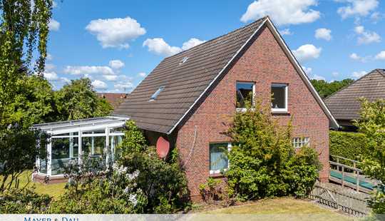 Bild von Dangast: großzügiges Wohnhaus mit Wintergarten, direkt am Jadebusen, Obj. 8550