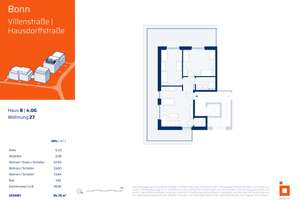RESERVIERT! B27: 3-Zimmer-Penthouse mit umlaufenden Terrassen – Hausdorffstraße 348, 53129 Dottendorf, Bonn – Vorschaubild 4