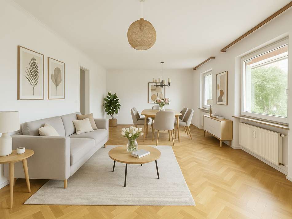 Wohnzimmer - Einrichtungsvorsc