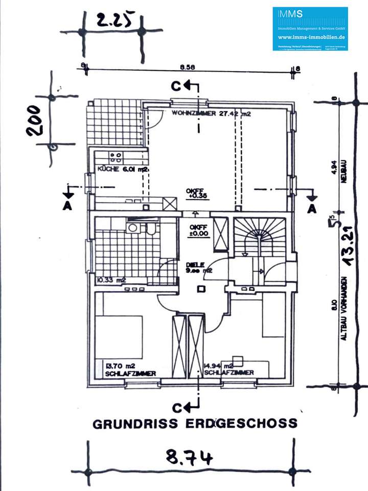 Obj.-Nr. 30250202 - Grundriss