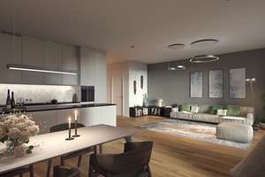 Grosszügige 3-Zimmer-Wohnung mit eigenem Garten – Arnheimer Straße 52a, 40489 Kaiserswerth, Düsseldorf – Vorschaubild 3