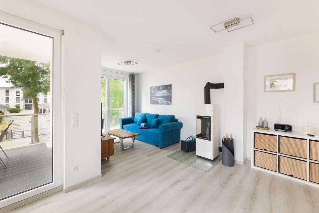 Immobilie in Zirchow - Moderne & barrierefreie Ferienwohnung auf Usedom - Mit Einbauküche, Kamin, Sauna, Rollläden usw. - Bild 2