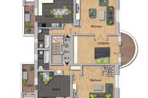 Charmantes Wohnhaus mit 413 m² Wohnfläche, Einliegerwohnung und großem Grundstück in E.-Stadtw – Die vollständige Adresse der Immobilie erhältst du vom Anbieter., 45134 Stadtwald, Essen – Vorschaubild 12