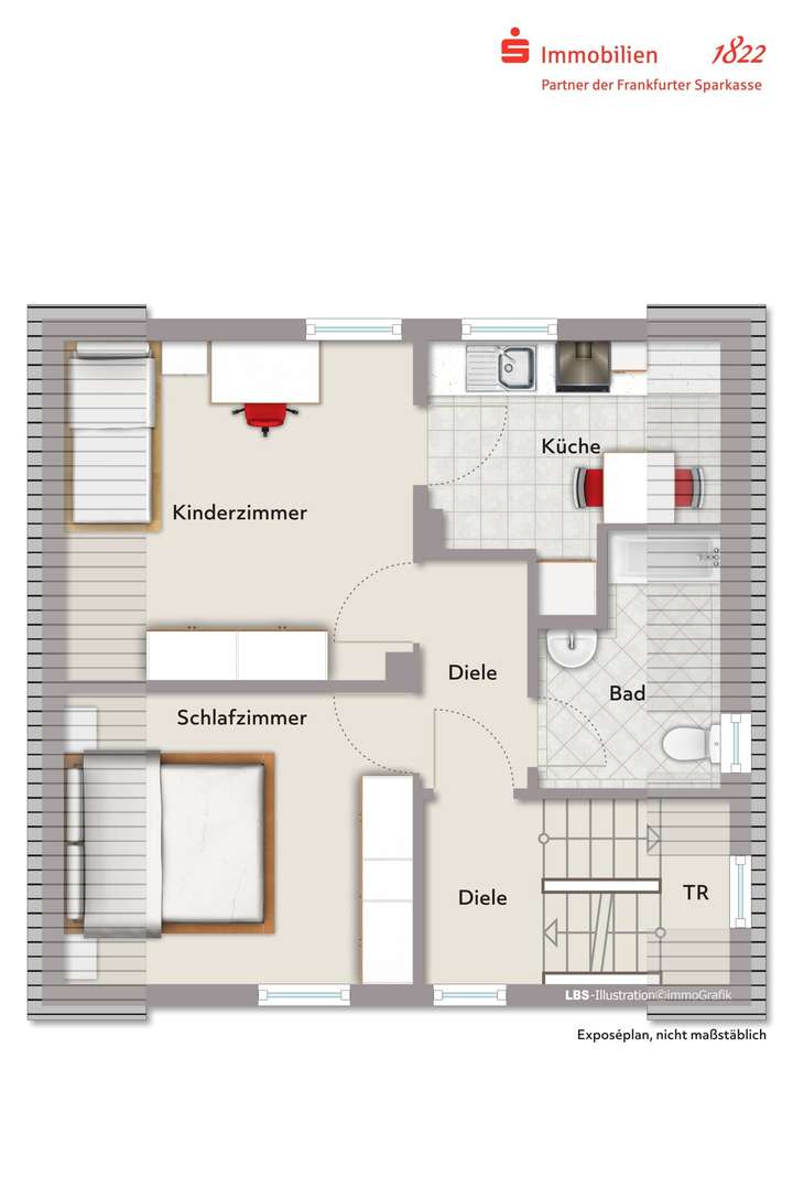 Grundriss Obergeschoss