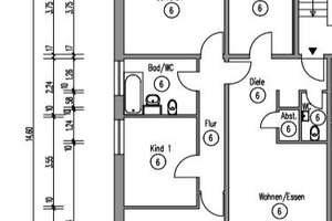 4 Zimmer Wohnung in Münster, mit Balkon/Keller u. TG, WG möglich – 48159 Kinderhaus-West, Münster – Vorschaubild 19
