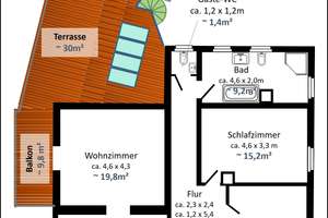 Großzügige Wohnung mit Traumterrasse & Garten in Erlangen Büchenbach – ab 01.08.26 – Die vollständige Adresse der Immobilie erhältst du vom Anbieter., 91056 Büchenbach Dorf, Erlangen – Vorschaubild 2