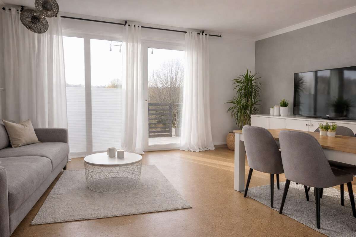 Immobilie in Cambs - Vermietetes Reihenendhaus mit Carport in 19067 Cambs OT Brahlstorf - Bild 0