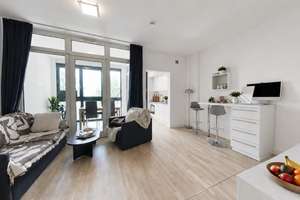 Voll möblierte, moderne 1,5-Zimmer-Wohnung mit Wintergarten in Bogenhausen – Die vollständige Adresse der Immobilie erhältst du vom Anbieter., 81677 Parkstadt, München – Vorschaubild 2
