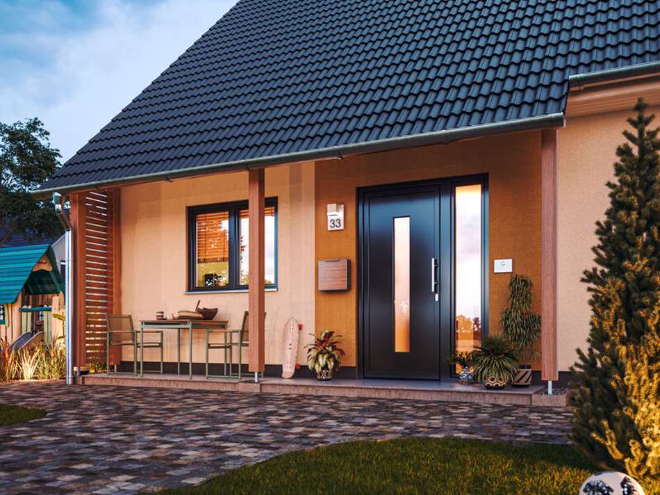 SoWo Vordach Eingang