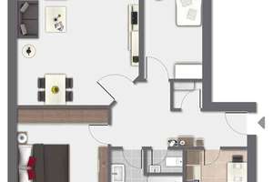 Hereinspaziert - gepflegte 3 -Zi-Wohnung mit Tiefgaragenstellplatz in HH-Wellingsbüttel – Die vollständige Adresse der Immobilie erhältst du vom Anbieter., 22391 Poppenbüttel, Hamburg – Vorschaubild 11