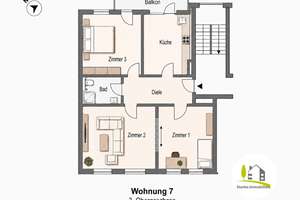 Gepflegte Altbauwohnung mit Balkon und Stellplatz in Kiel – Die vollständige Adresse der Immobilie erhältst du vom Anbieter., 24118 Ravensberg, Kiel – Vorschaubild 16