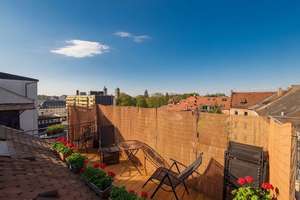 Moderne 4-Zimmer-Dachgeschosswohnung unter Denkmalschutz in Top-Lage der Fürther Innenstadt – 90762 Stadtpark, Stadtgrenze, Fürth – Vorschaubild 11