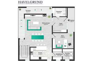 Exklusiver Neubau am See - möblierte, große Villa mit Pool – Havelland (Kreis) – Vorschaubild 17