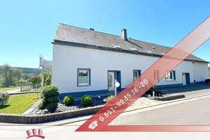 Wunderschönes saniertes Ein- bis Zweifamilienhaus mit Scheune, Garage und großem Garten! – Die vollständige Adresse der Immobilie erhältst du vom Anbieter., 54317 Lorscheid – Vorschaubild 1
