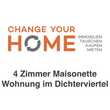 Einzigartige 4-Zi Maisonette Wohnung im Dichterviertel   :::   MÖBLIERT