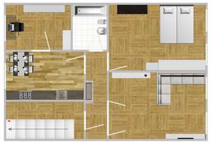 Gut gelegene, charmante Altbauwohnung – Robertstraße 15, 51105 Kalk (Ortsteil), Köln – Vorschaubild 8