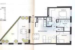 3-Zimmer-Wohnung in Düsseldorf-Bilk – 40223 Bilk, Düsseldorf – Vorschaubild 23