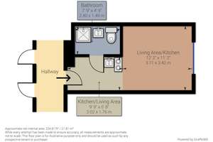 Mitte - Möblierte Studio mit toller Aussicht – Lehrter Straße 24b, 10557 Moabit, Berlin – Vorschaubild 9