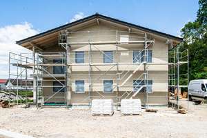 Neubau - sonnenverwöhnte, moderne KfW 55 Gartenwohnung mit Terrasse direkt in Cham zu verkaufen – Die vollständige Adresse der Immobilie erhältst du vom Anbieter., 93413 Cham – Vorschaubild 4