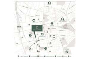 Von priv., Neubau: Helle 2,5-Zimmer-Whg. 76,37 qm mit EBK, TG Balkon in ruhiger, zentraler Lage – Artilleriestr. 1, 64285 Mitte, Darmstadt – Vorschaubild 2
