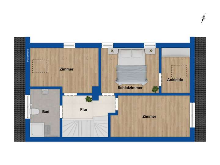 Grundriss Obergeschoss