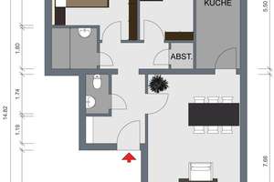 Helle 3-Zimmer-Wohnung mit Erker und großem Balkon – Olpener Straße 129-131, 51103 Höhenberg, Köln – Vorschaubild 14