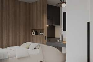 Erstbezug - Livus Bonn Style – Micro-Apartments 16qm ab 650€, All-in-Miete – Kölnstr. 500, 53117 Auerberg, Bonn – Vorschaubild 7